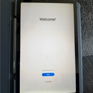 Samsung Tablet with Black Bezel